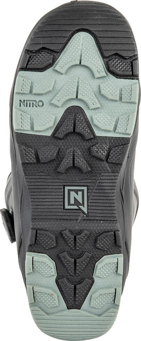 Nitro Club Dual Boa Snowboard Boots, US Men's 14, Black New