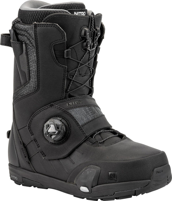 Nitro Profile TLS Step On Snowboard Boots, Men's 12 Black New 2025 Burton Only