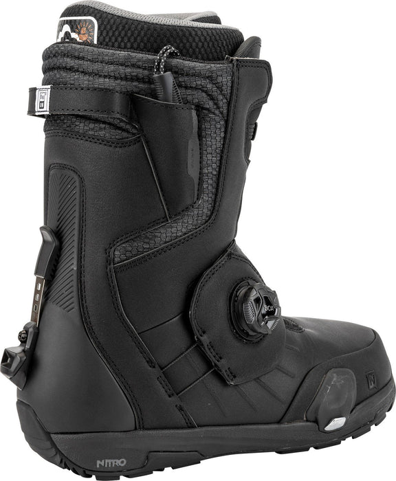 Nitro Profile TLS Step On Snowboard Boots, Men's 12 Black New 2025 Burton Only