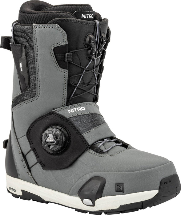 Nitro Profile TLS Step On Snowboard Boots Men's 10 Charcoal New 2025 Burton Only