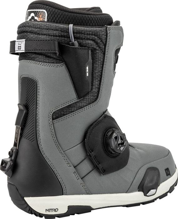 Nitro Profile TLS Step On Snowboard Boots Men's 10 Charcoal New 2025 Burton Only