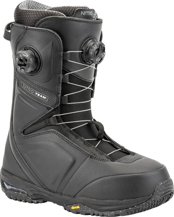 Nitro Team TLS Snowboard Boots US Men's Size 13 Black New 2025