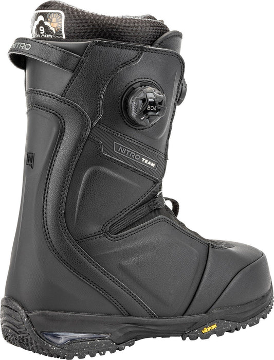 Nitro Team TLS Snowboard Boots US Men's Size 13 Black New 2025