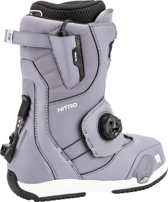 Nitro Cave TLS Step On Snowboard Boots, Women's 9.5 Lilac New 2025 Burton Only