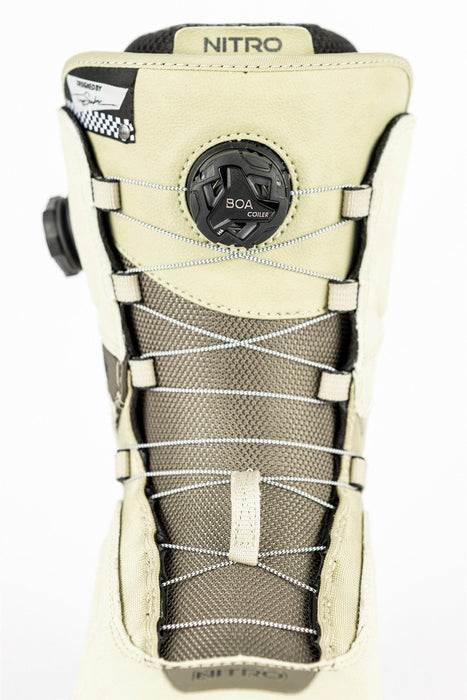 Nitro Team Boa Snowboard Boots US Men's Size 11 Desert New 2026