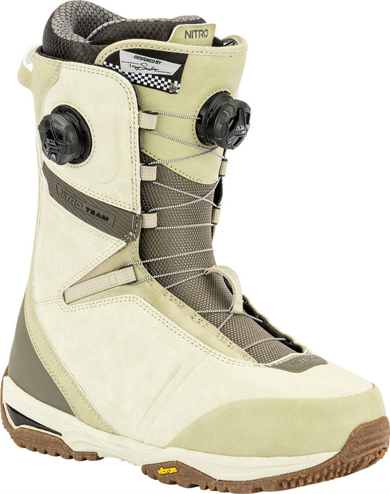 Nitro Team Boa Snowboard Boots US Men's Size 13.5 Desert New 2026