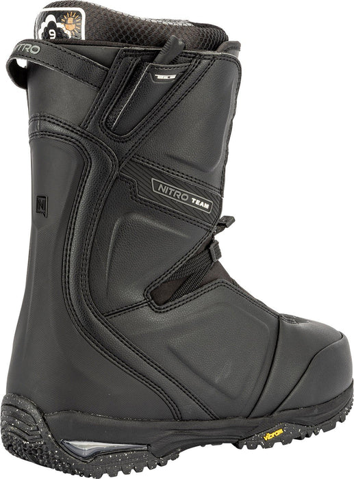 Nitro Team TLS Wide Snowboard Boots US Men's Size 12 Black New 2026