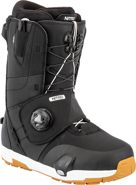 Nitro Venture TLS Step On Compatible Snowboard Boots Men's 11.5 Black 2026