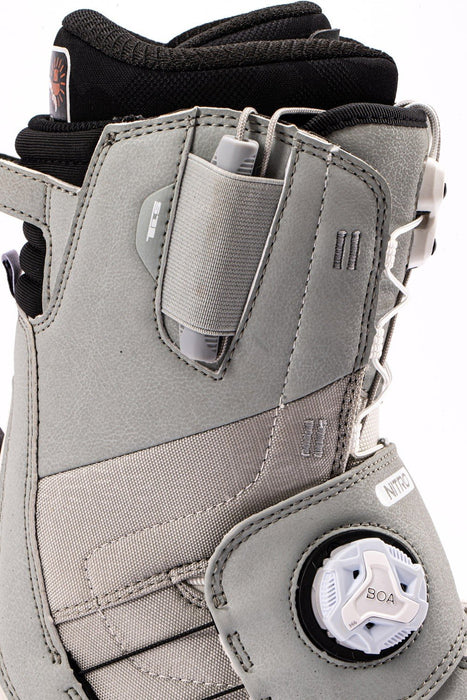Nitro Monarch TLS Step On Compatible Snowboard Boots, Women's 10 Grey New 2027