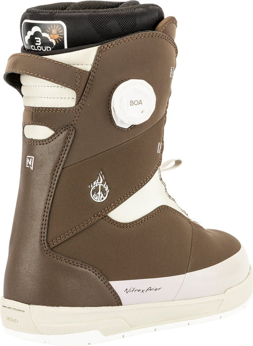 Nitro Monarch Boa x Christy Prior Snowboard Boots, US Women's 9 Brown New 2026