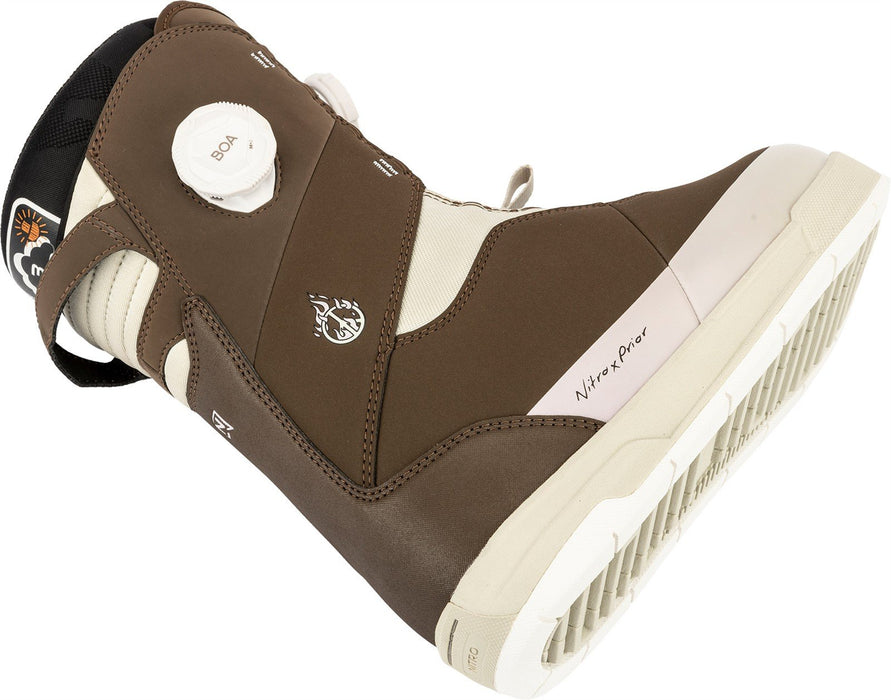 Nitro Monarch Boa x Christy Prior Snowboard Boots, US Women's 9 Brown New 2026