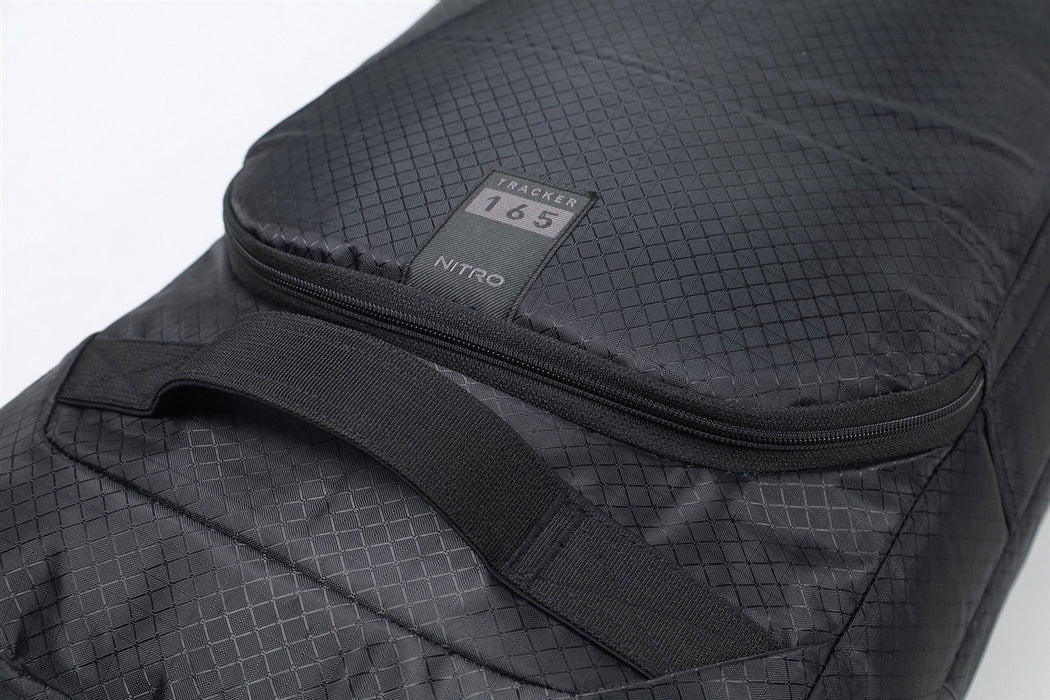 Nitro Tracker Wheelie Wheeled Padded Snowboard Travel Bag 165 cm Phantom Black