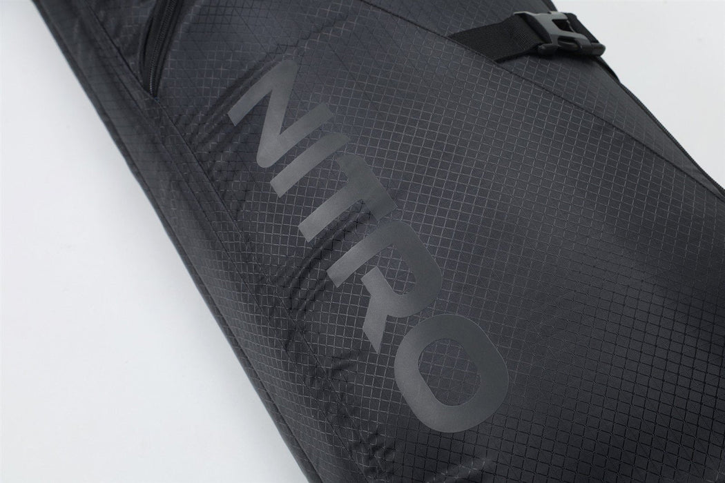 Nitro Tracker Wheelie Wheeled Padded Snowboard Travel Bag 165 cm Phantom Black