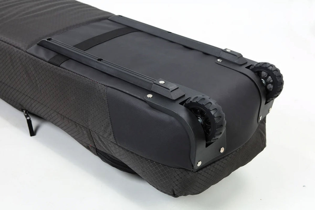 Nitro Tracker Wheelie Wheeled Padded Snowboard Travel Bag 165 cm Raven Black New
