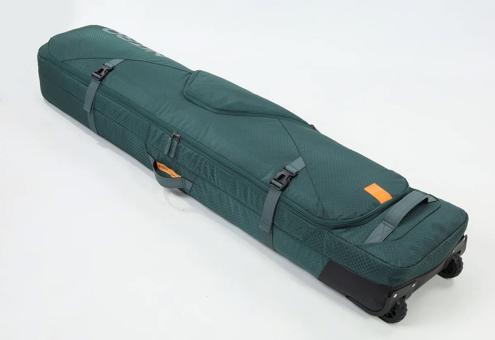 Nitro Tracker Wheelie Wheeled Padded Snowboard Travel Bag 165cm Jungle Green New
