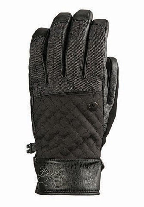 Rome Snowboarding The 99 Snowboard Gloves Size Womens Medium Black New