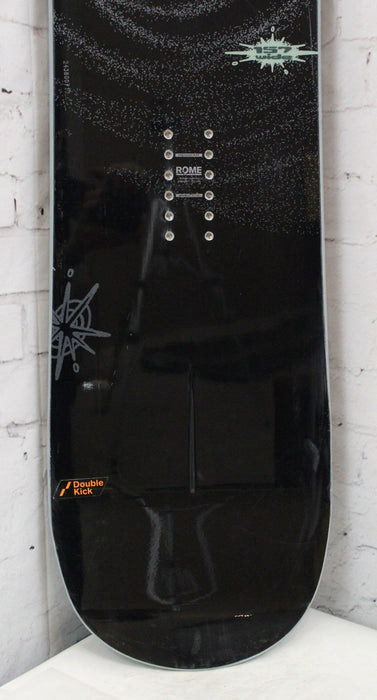 Rome Artifact Pro Men's Wide Snowboard 157 cm True Twin Camber Park Demo