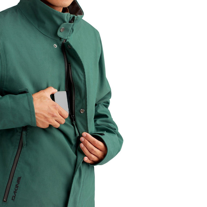 Dakine A-1 Shell Snowboard Jacket Unisex Large Fir Green New