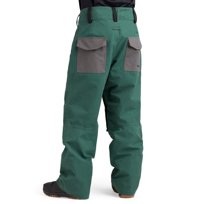 Dakine A-1 Shell Snowboard Pants Unisex Large Fir Green New