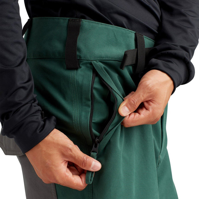 Dakine A-1 Shell Snowboard Pants Unisex XL Extra Large Fir Green New