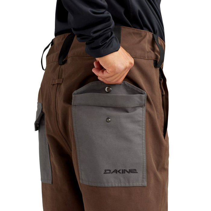 Dakine A-1 Shell Snowboard Pants Unisex Large Russet Brown New