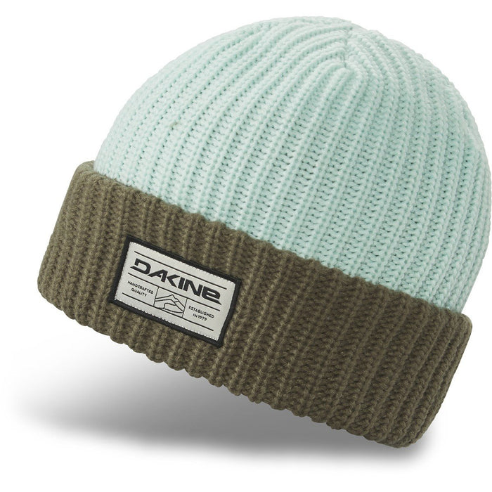 Dakine Albert Acrylic Rib Knit Cuff Unisex Beanie Turtledove / Stone New