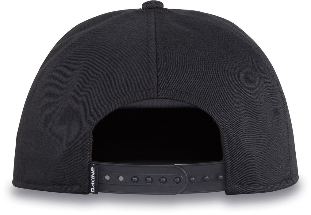 Dakine All Sports Patch Ball Cap Snapback Mid Crown Curved Brim Hat Black New