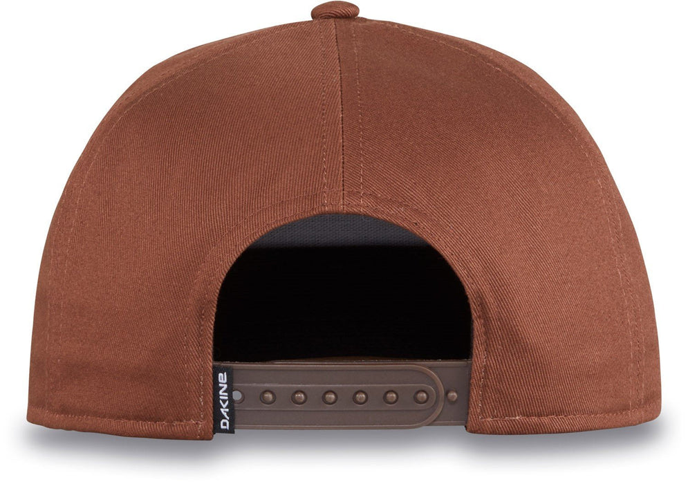 Dakine All Sports Patch Ball Cap Snapback Curved Brim Hat Cappuccino Brown New