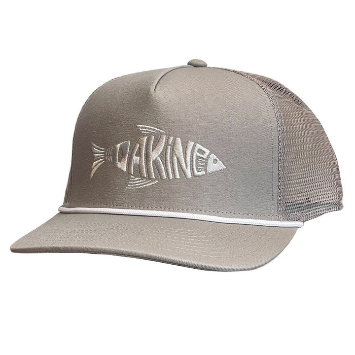 Dakine All Sports Trucker Cap Snapback Mid Crown Curved Brim Hat Glacier Fish