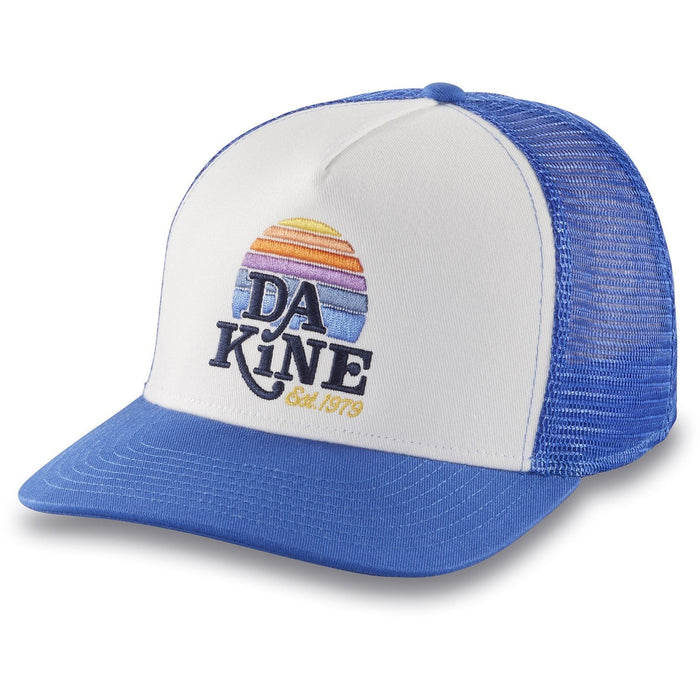 Dakine All Sports Trucker Cap Snapback Mid Crown Curved Brim Hat Winter White