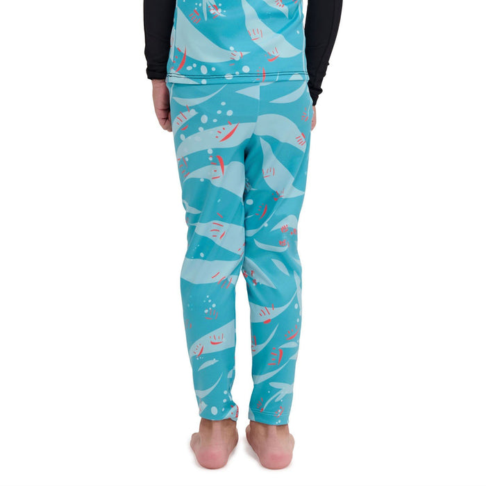 BlackStrap Kid's Little Pine Base Layer Pants Bottom 6T Origami Glacier Print