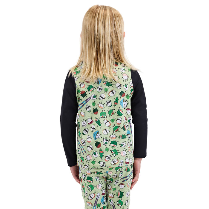 BlackStrap Kid's Little Pine Base Layer Pants Bottom 6T Sushi Sprout Print New