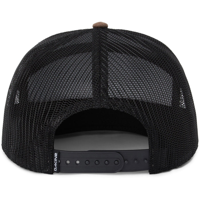 Dakine Arch Snapback Unisex Flat Brim Ball Cap Hat Glacier Fish Black New