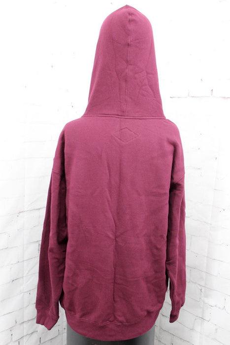 Airblaster Artic Trout Full Zip Hoodie, Men's Large, Maroon New