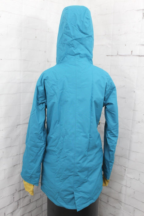 Airblaster Nicolette Insulated Snow Jacket, Women's Size Medium, Ocean Blue New