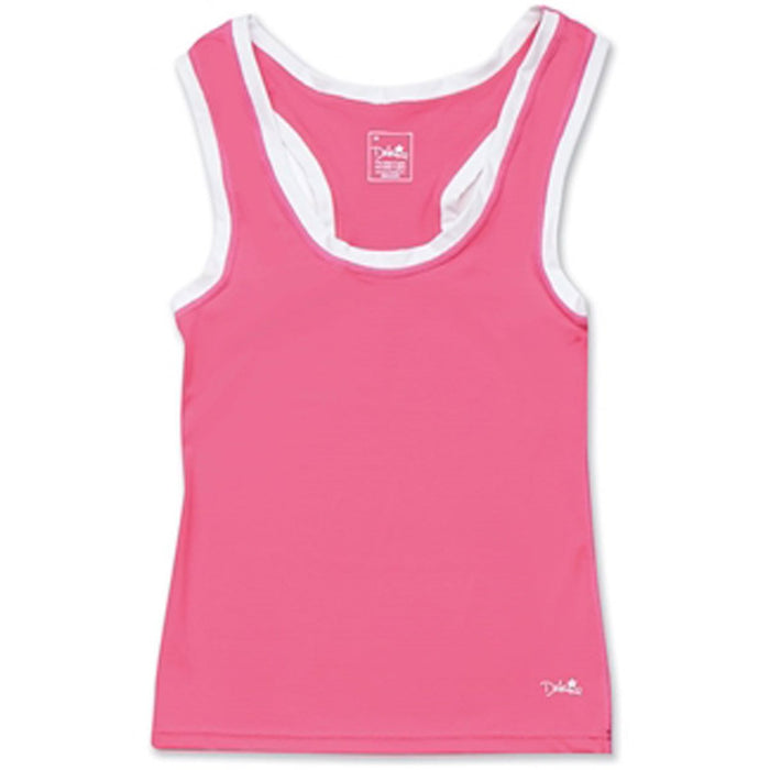 Dakine Women's Alani Surf Tank Sleeveless Shirt UPF 50 Medium Petunia Pink New