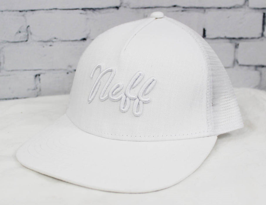 Neff Alice Snapback Womens Trucker Hat White
