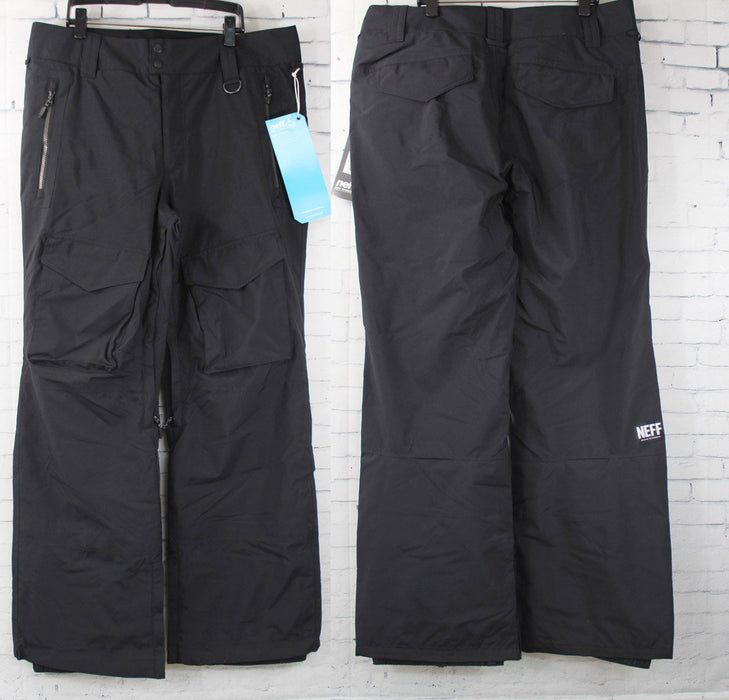 Neff Aaron Snowboard Pants Boys Youth Large Black