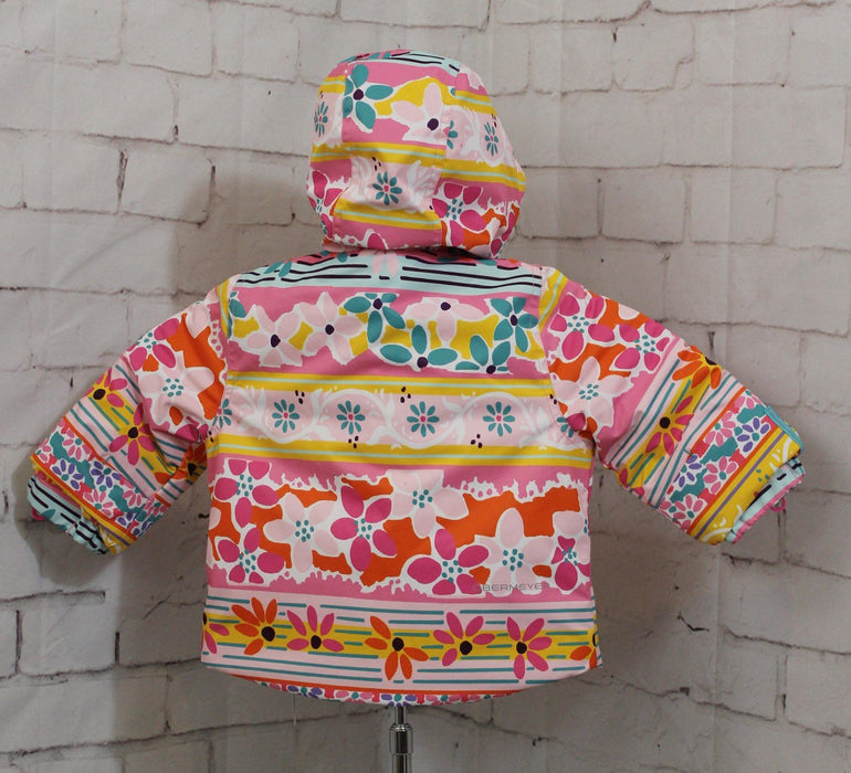 Obermeyer Kid's Ashor Insulated Snow Jacket, Toddler Size 1, Daisy Dreams Print