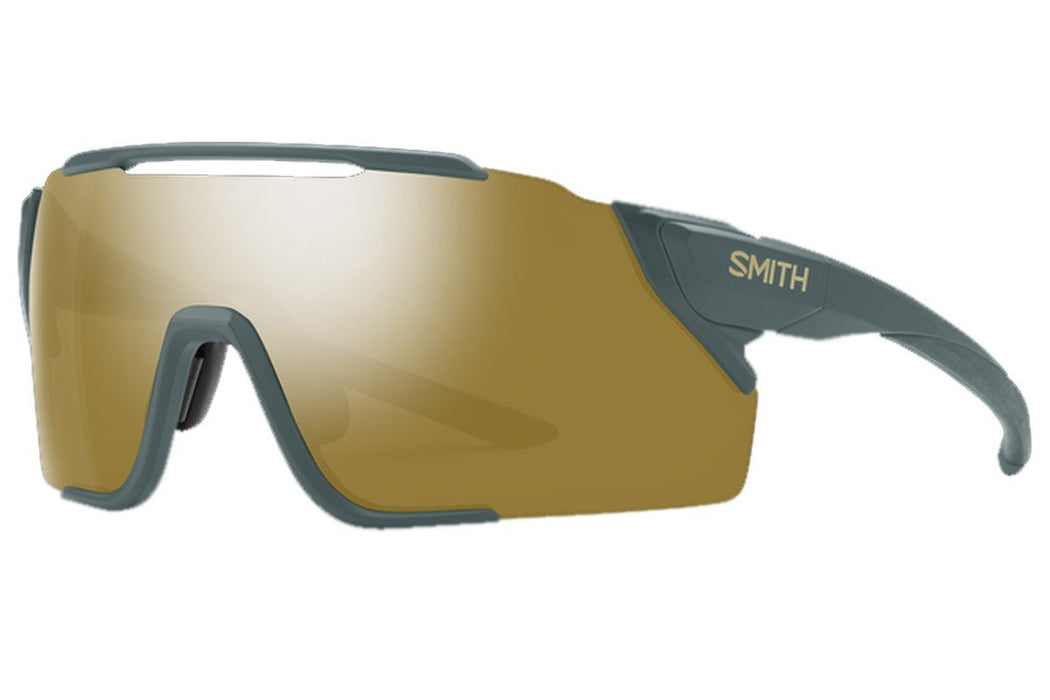 Smith Attack Mag MTB Sunglasses Spruce, ChromaPop Bronze Mirror Lens +Bonus Lens