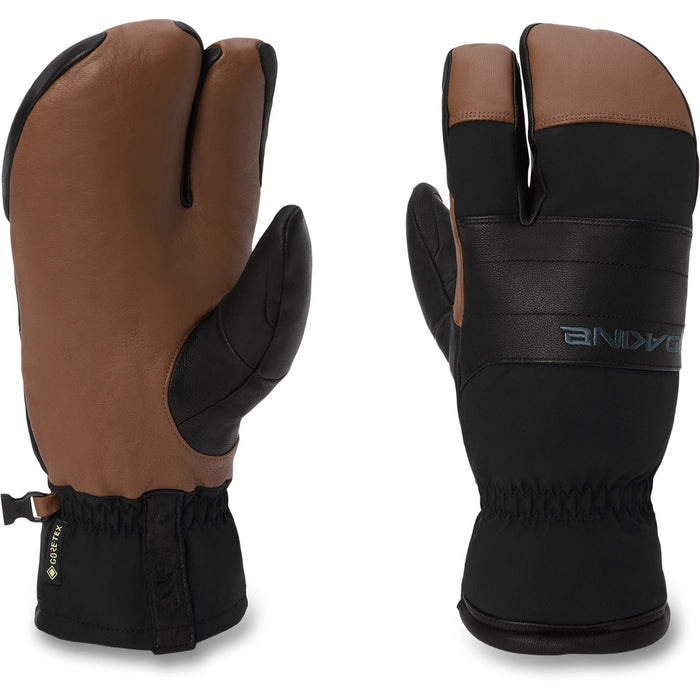 Dakine Baron Gore-Tex Snowboard Trigger Mitts Men's Large Black / Soft Silt New