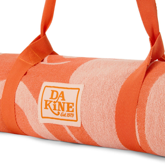 Dakine Oversized Lightweight Cotton Jacquard Beach Blanket Towel Bisque Jazz New