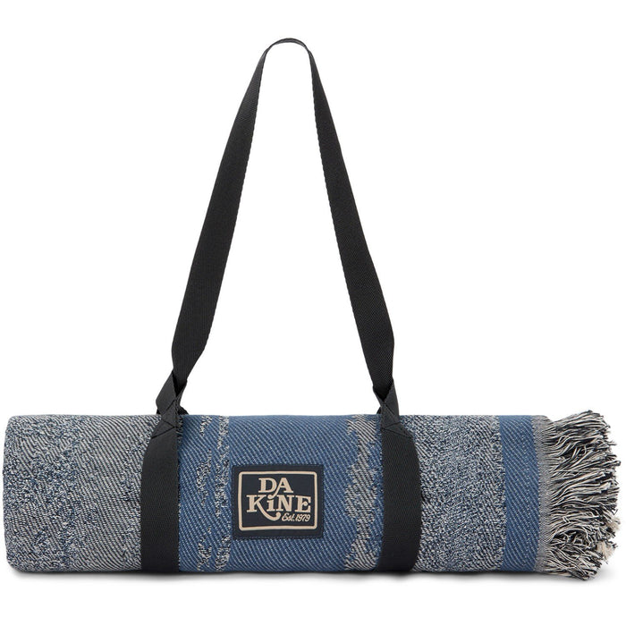Dakine Oversized Lightweight Cotton Jacquard Beach Blanket Towel Vintage Indigo