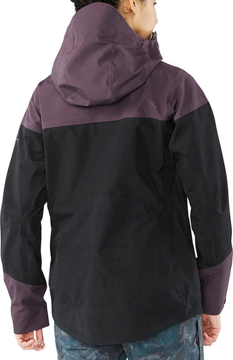 Dakine Women's Beretta Gore-Tex 3L Shell Snowboard Jacket Medium Black/Amethyst