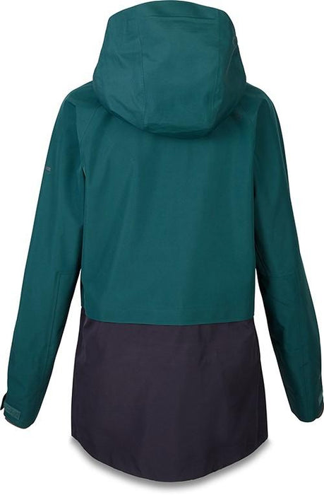 Dakine Beretta Gore-Tex 3L Shell Snowboard Jacket Women's Medium Teal/Night Sky