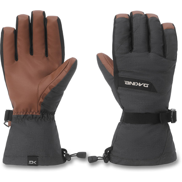 Dakine Blazer Snowboard Gloves, Men's Large, Carbon Heather Grey New