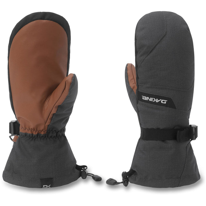 Dakine Blazer Snowboard Mitts Men's Large Carbon Heather Grey New
