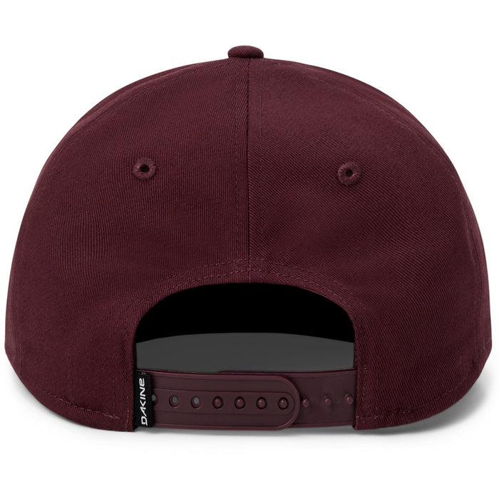 Dakine Box Rail Cap Snapback High Crown Flat Brim Hat Port Royale New