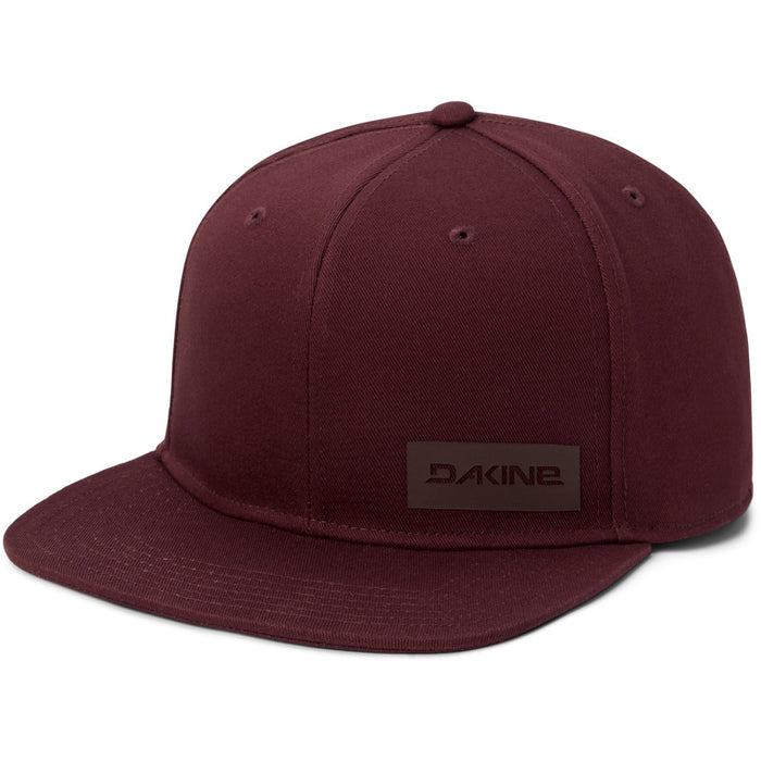 Dakine Box Rail Cap Snapback High Crown Flat Brim Hat Port Royale New
