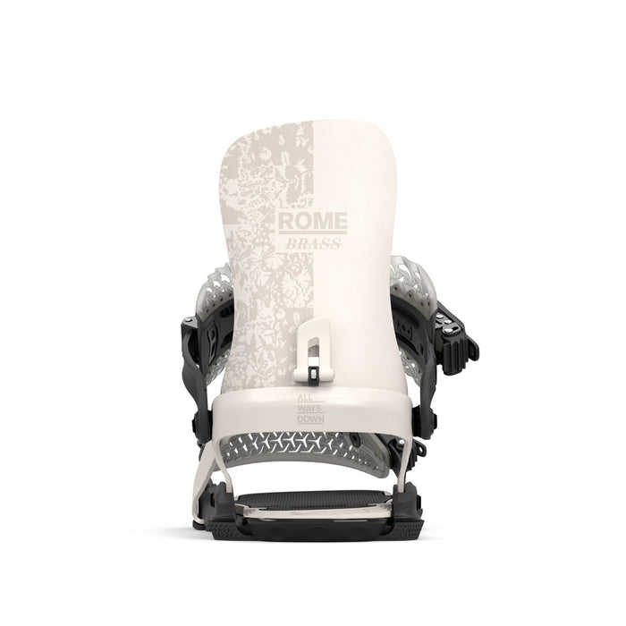 Rome Brass AW Snowboard Bindings M/L (Women's US 9-11.5) Stone 2026
